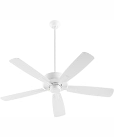 52" Ovation Indoor/Outdoor Patio Ceiling Fan Studio White