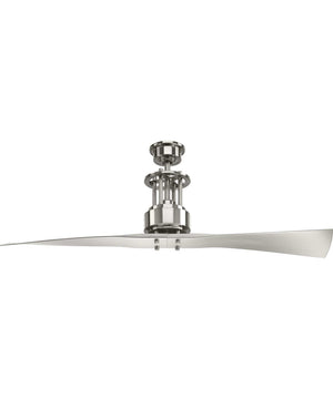 Spades 56" Two Blade Ceiling Fan Brushed Nickel