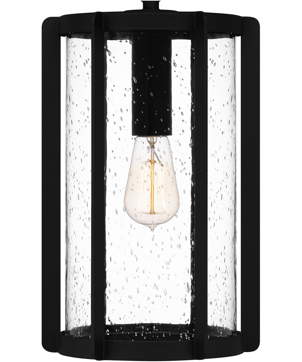 Hazel Large 1-light Outdoor Pendant Light  Coastal Armour Aluminum Earth Black