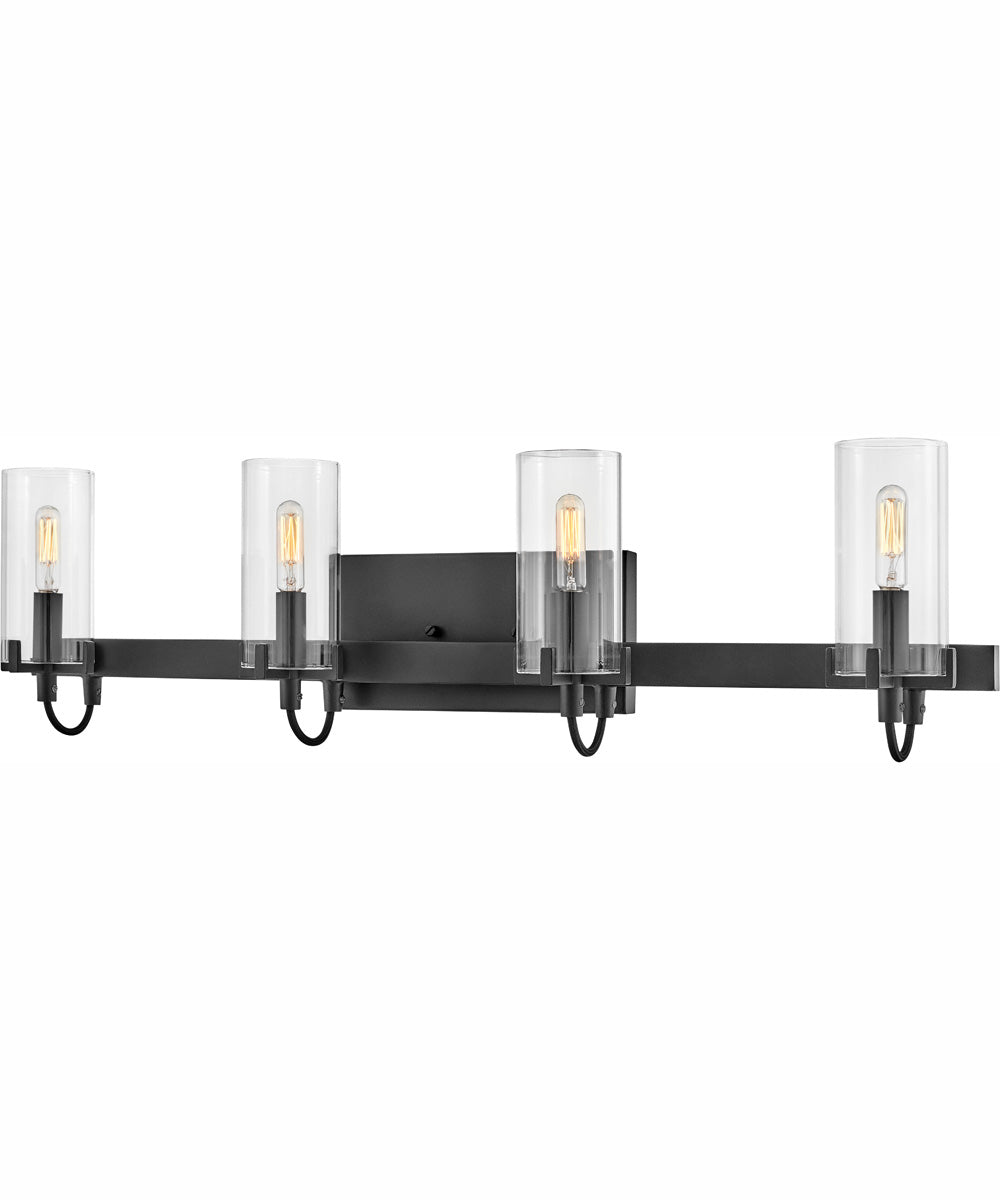 Ryden 4-Light Four Light Vanity in Black