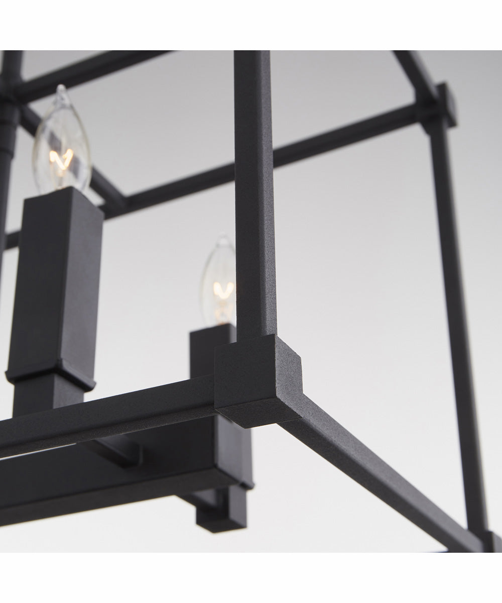 Olympus 6-light Pendant Textured Black