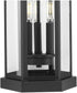 Ramsey Modern Farmhouse Outdoor Large Wall Lantern Textured Black
