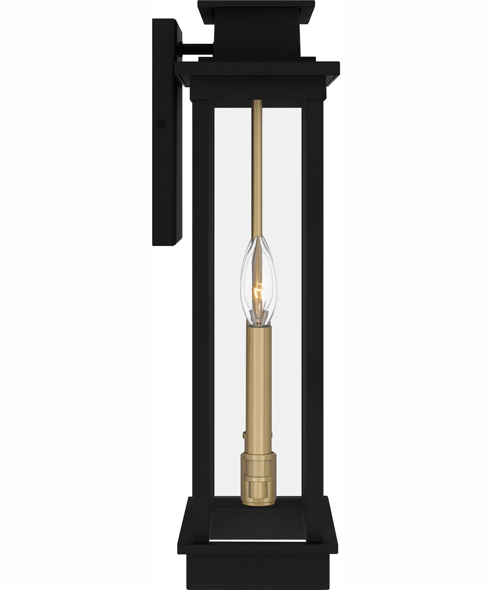 Noelle Large 2-light Outdoor Wall Light  Coastal Armour Aluminum Matte Black