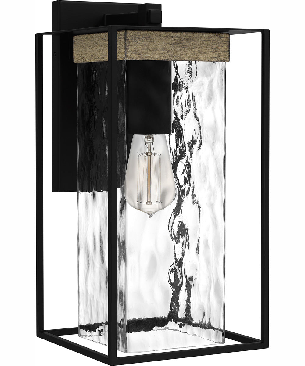 Longwood Large 1-light Outdoor Wall Light Matte Black