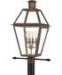 Rue De Royal Extra Large 4-light Outdoor Post Light Industrial Bronze