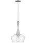 Bette 1-Light Medium Pendant in Polished Nickel
