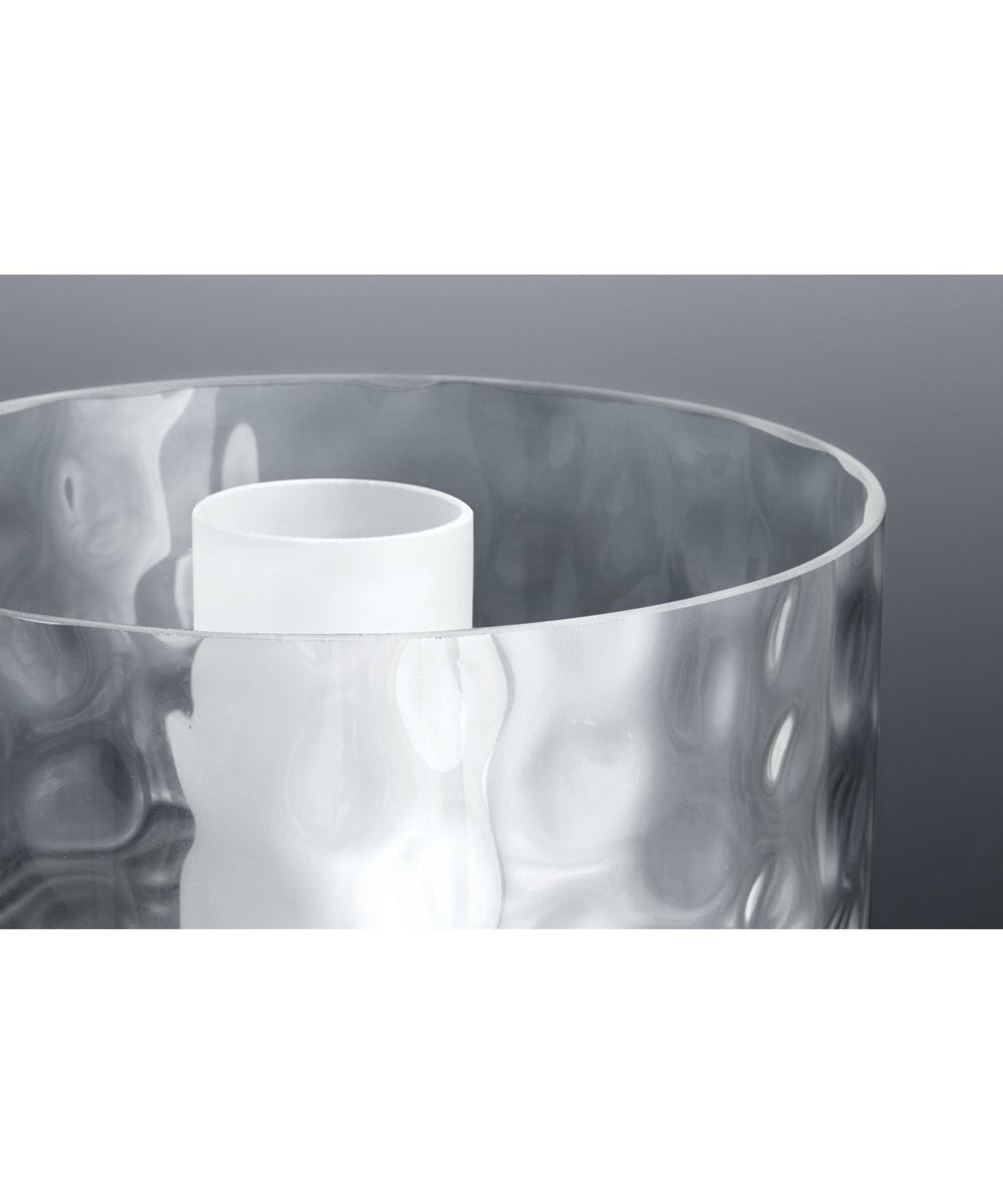 Caress 1-Light Wall Sconce Polished Nickel