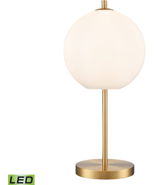 Orbital 22'' High 1-Light Table Lamp - Aged Brass - Includes LED Bulb