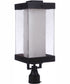 Hayner 1-Light Outdoor Post Mount Midnight
