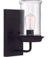 Homestead 1-Light Wall Sconce Espresso