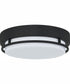 Hale Small Flush Mount Earth Black