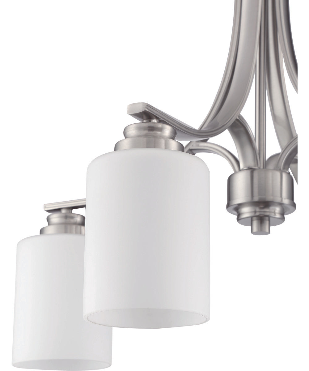 Bolden 4-Light Chandelier Brushed Polished Nickel