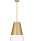 Peregrine 1-light Mini Pendant Brushed Gold