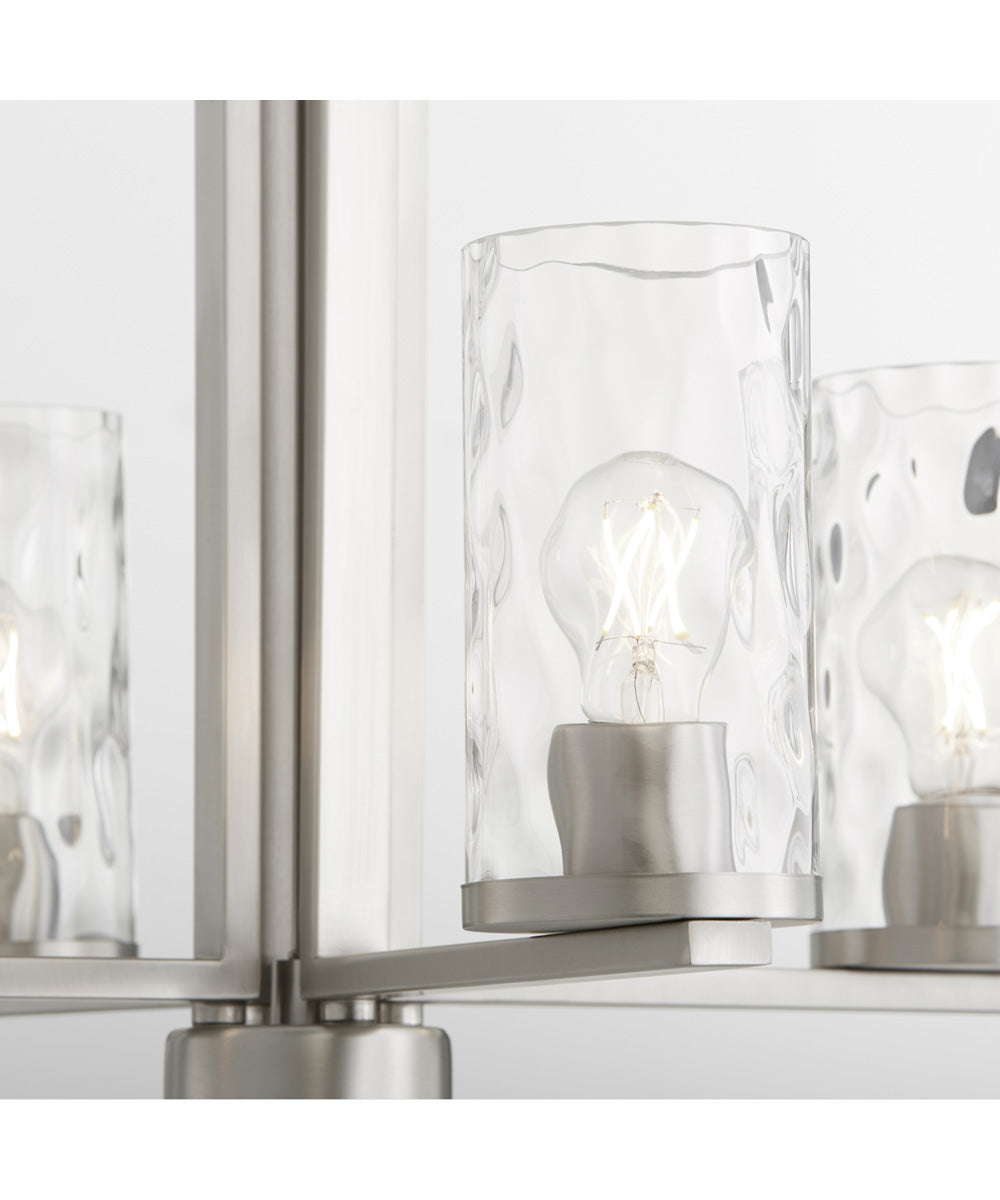 Steinway 4-light Chandelier Satin Nickel