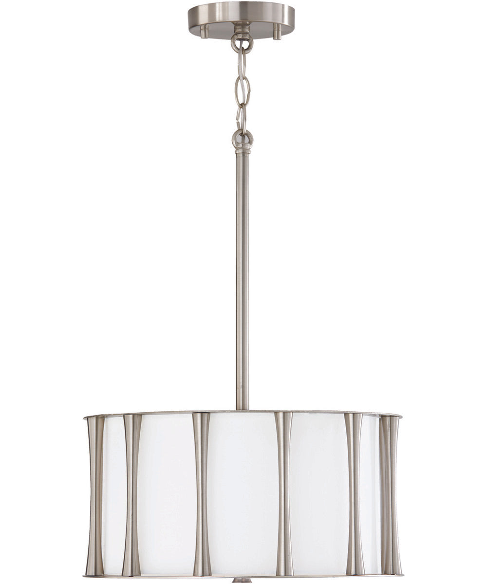 Bodie 3-Light Semi-Flush Brushed Nickel