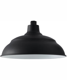 RLM 1-Light Outdoor Wall-Lantern Rain or Shine - Black