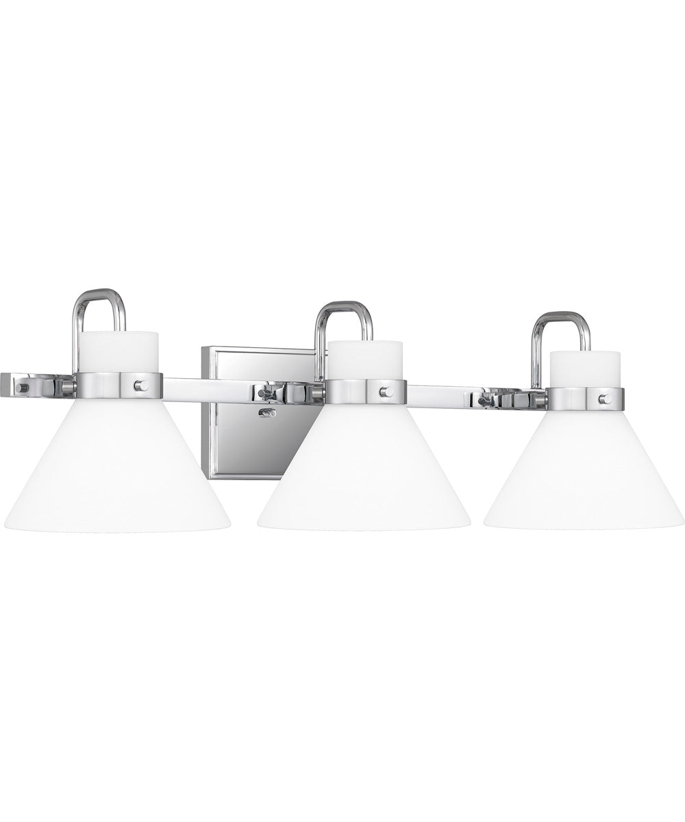 Regency Large 3-light Bath Light Polished Chrome