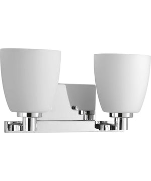 Fleet 2-Light Bath & Vanity Polished Chrome