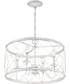 Dury 4-light Pendant Antique White