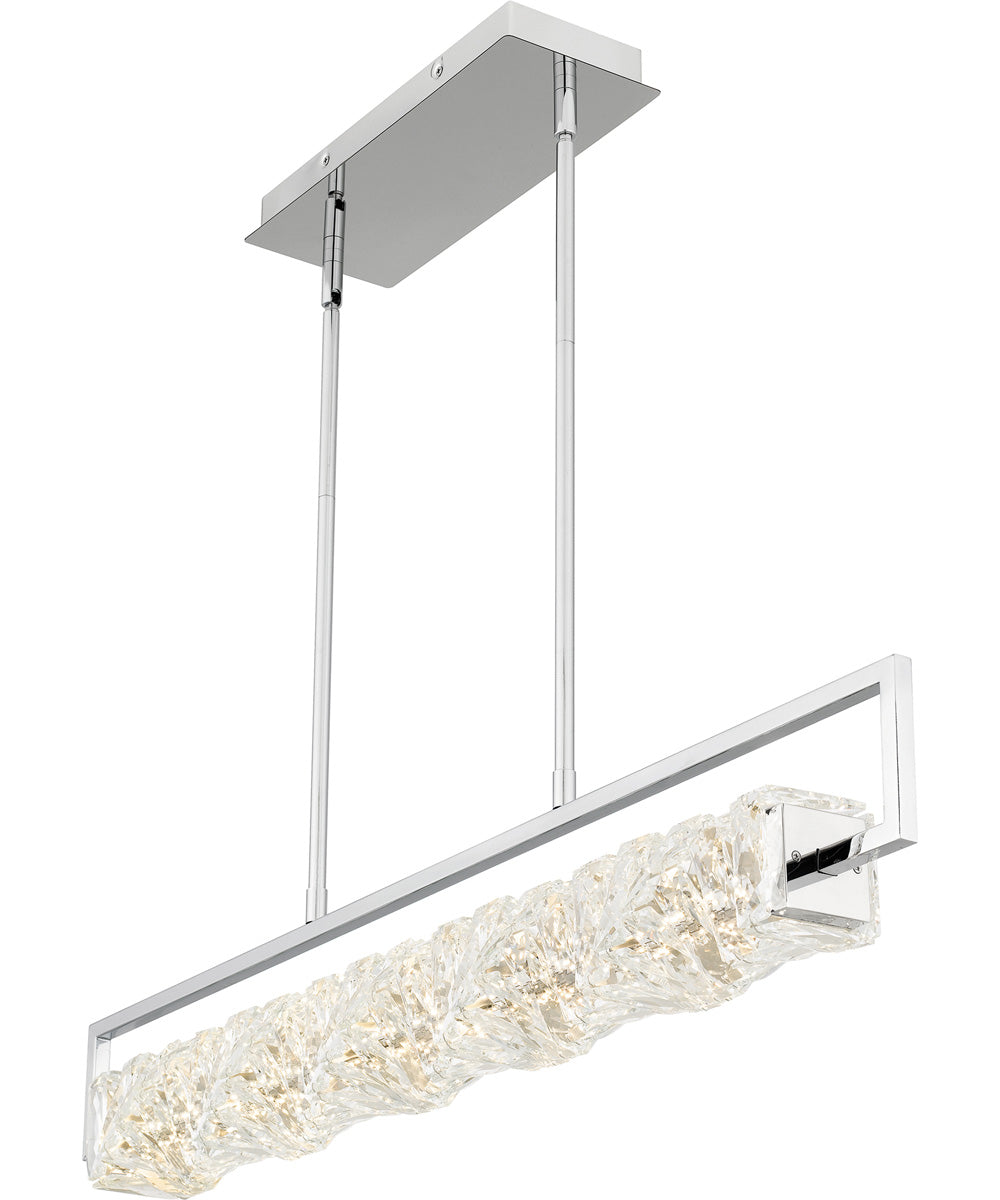 Klass Medium Island Light Polished Chrome