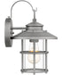 Lombard Small 1-light Outdoor Wall Light Antique Brushed Aluminum