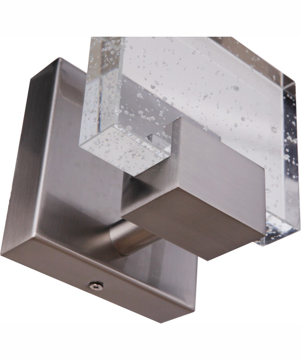 Alamere 1-Light Wall Sconce Brushed Polished Nickel