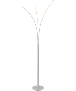 Monita 3-Light Led 3-Light Mini Arch Silver