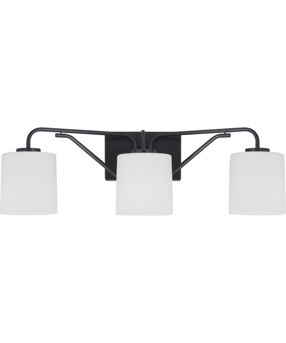 Tobin 3-Light Bath & Vanity Matte Black