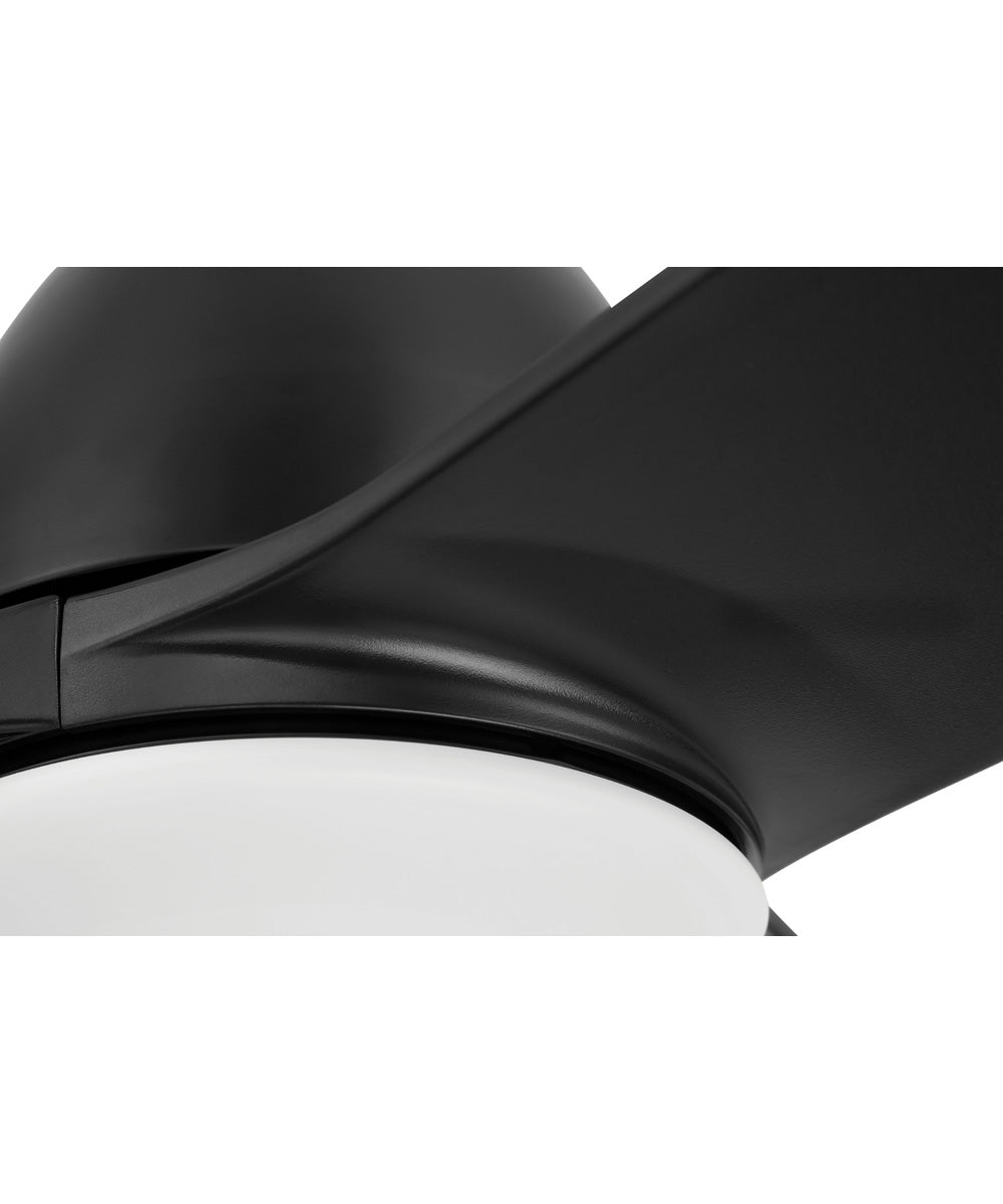 Nitro 54" 1-Light Ceiling Fan (Blades Included) Flat Black