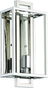 7"W Cubic 1-Light Wall Sconce Chrome