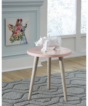 Fullersen Accent Table Pink