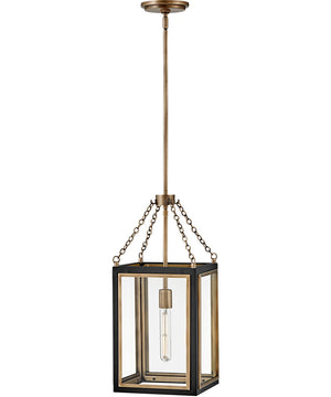 Shaw 1-Light Small Pendant in Black
