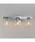 Scoop 3-Light Bath Vanity Polished Chrome