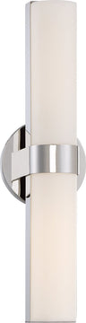 6"W Bond 2-Light LED Vanity & Wall Polished Nickel