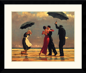 27"H x 33"W Jack Vettriano The Singing Butler Framed Print