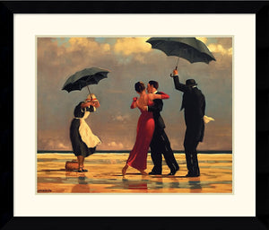 27"H x 33"W Jack Vettriano The Singing Butler Framed Print