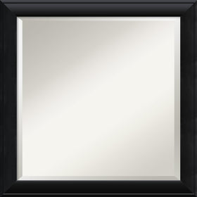 24"H x 24"W Nero Mirror Black