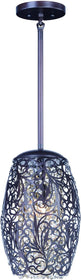 7"W Arabesque 1-Light Mini Pendant