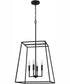 Prescott Large 4-light Pendant Matte Black
