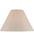Lamp Shade Empire Fabric Shade - 6"Tx16"Bx11"Sl