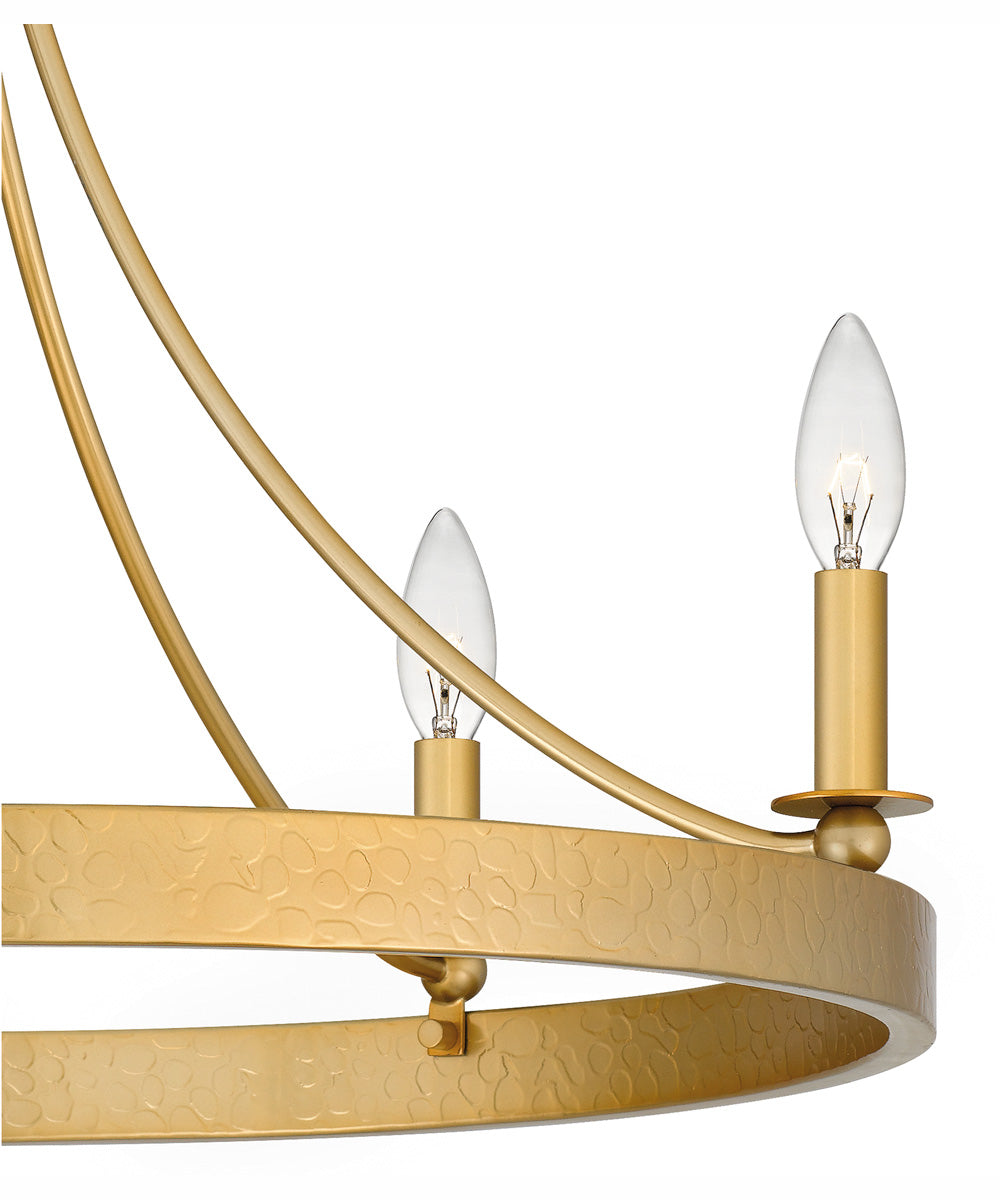 Aspyn 5-light Chandelier Light Gold