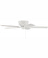 52" Pro Plus Hugger Ceiling Fan White