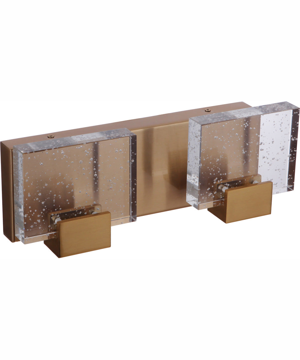 Alamere 2-Light Vanity Satin Brass