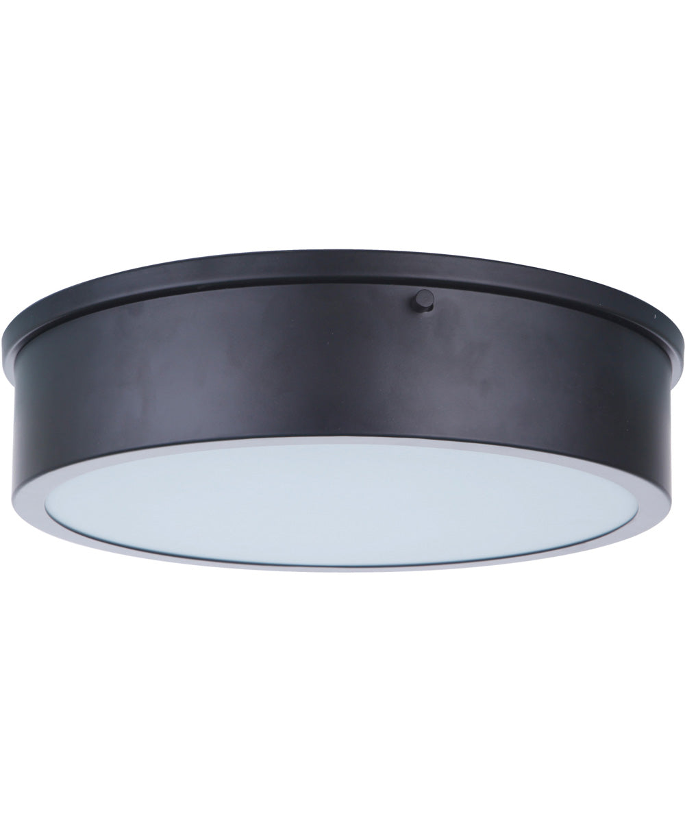 Fenn LED Flushmount Flat Black
