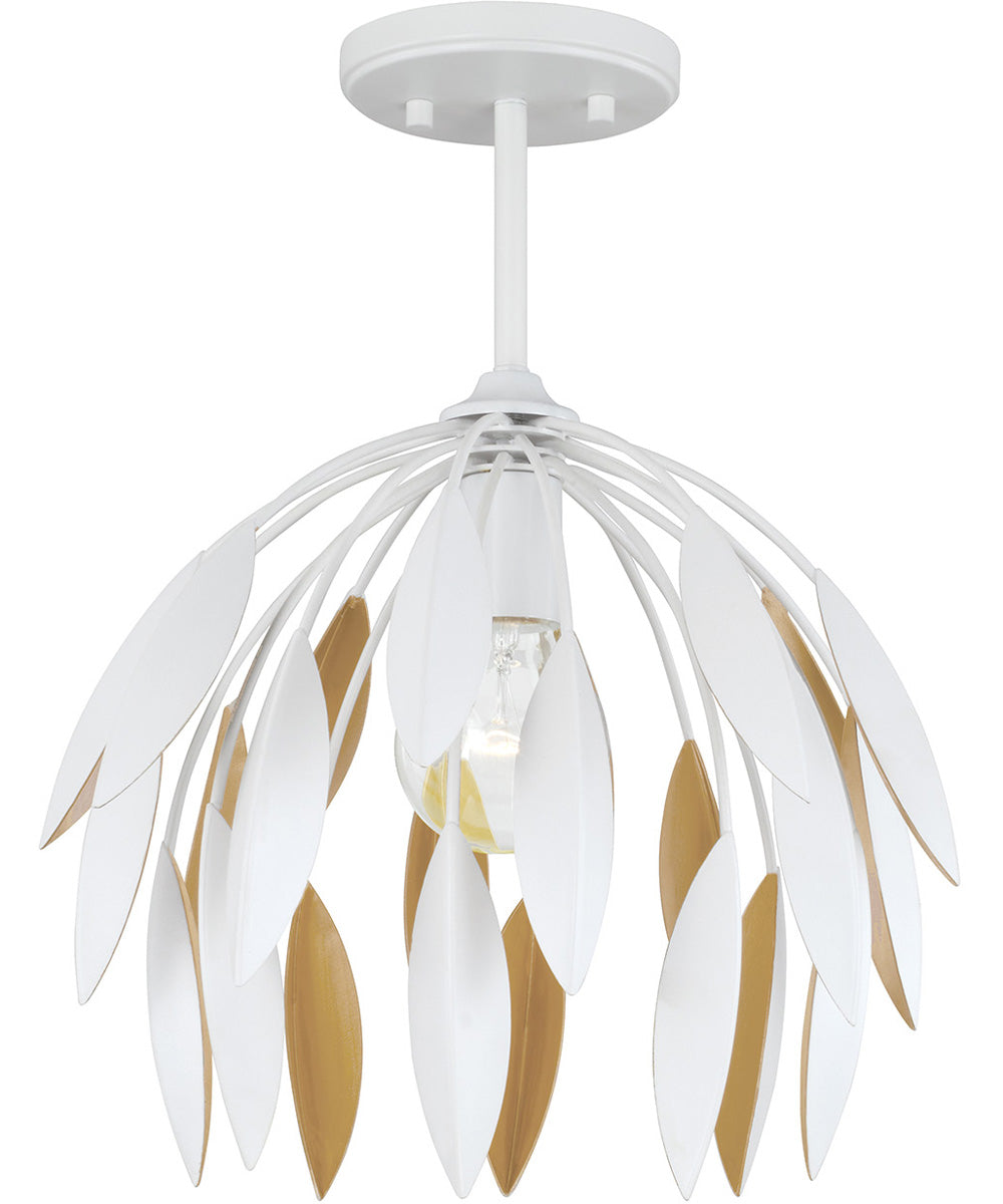 Margeaux 1-Light Pendant Matte White