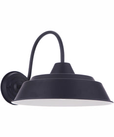 Landmark 1-Light Outdoor Wall Lantern Midnight