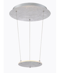 Zenith LED Pendant Silver / Chrome