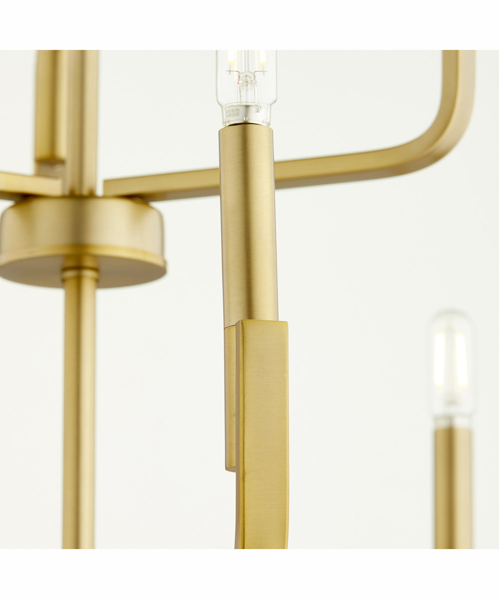 Tempo 9-light Chandelier Aged Brass