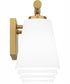 Brindley Extra Large 4-light Bath Light Aged Brass