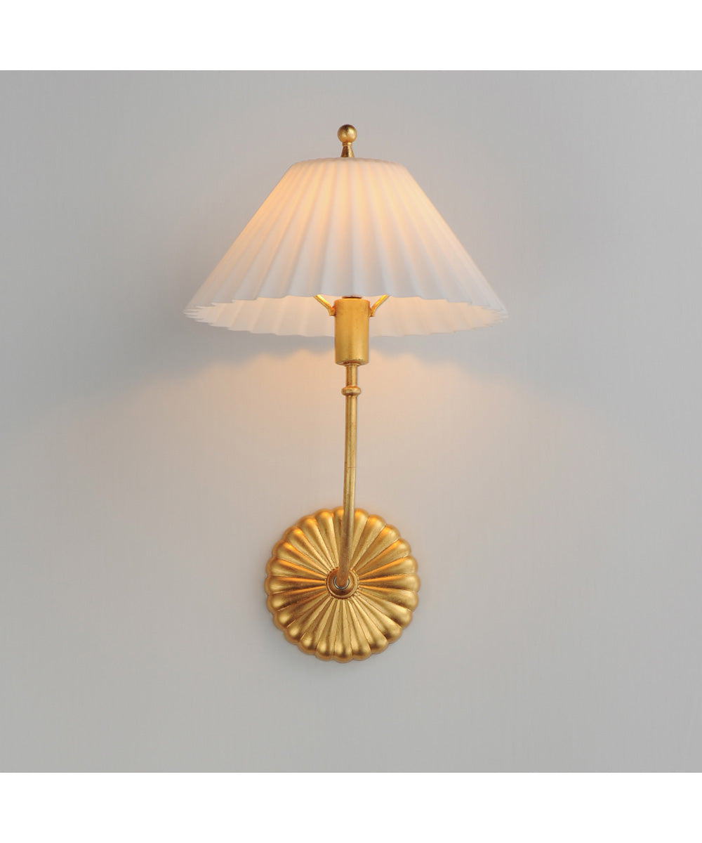 Kismet 1-Light Wall Sconce Gold Leaf